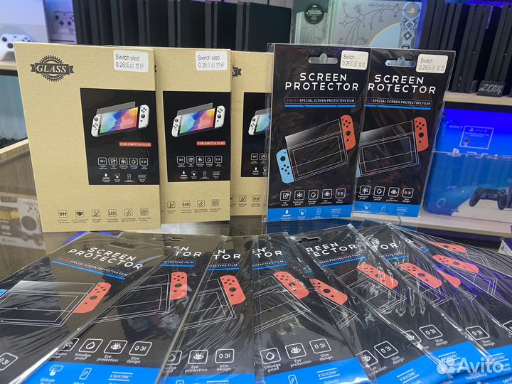 Защитное стекло Nintendo Switch