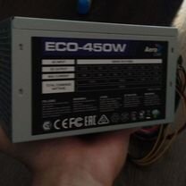 Блок питания Aerocool Eco 450w