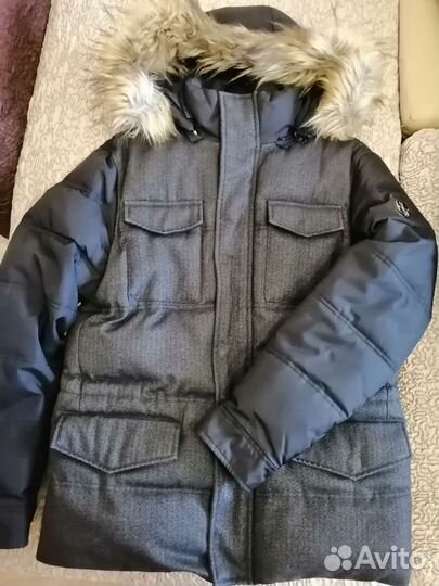 Куртка пуховик мужская 46