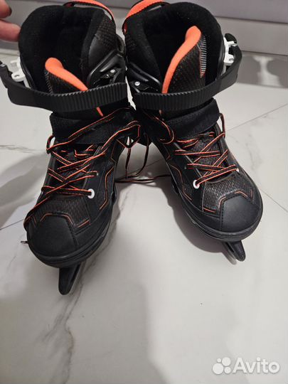 Коньки раздвижные oxelo 35 38