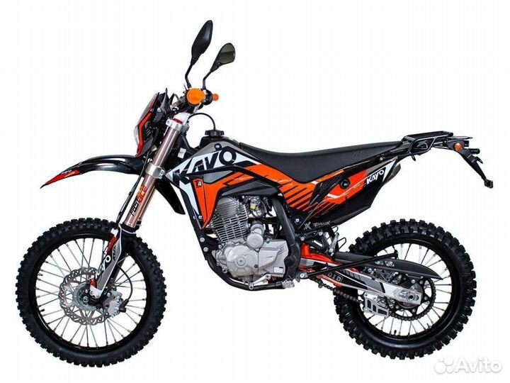 Мотоцикл кроссовый kayo T4 250 enduro PR 21/18