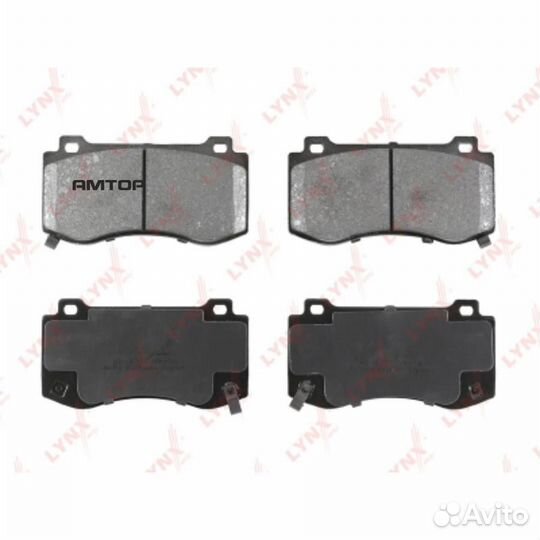 Lynxauto BD4207 Колодки тормозные дисковые перед