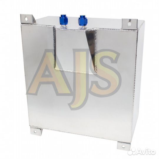 Бак топливный алюминиевый 40л, пластиковая крышка