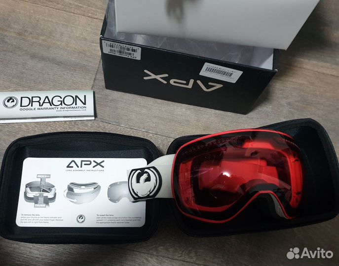 Зимние/горнолыжные/сноуборд очки Dragon APX