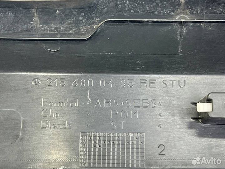 Накладки порогов внутренние w215 CL-class 113.9