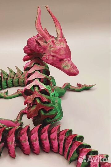 Дракон аниме подвижный игрушка
