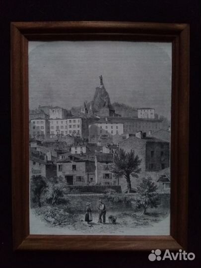 Старинная немецкая гравюра