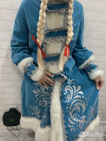 Костюм снегурочки взрослый
