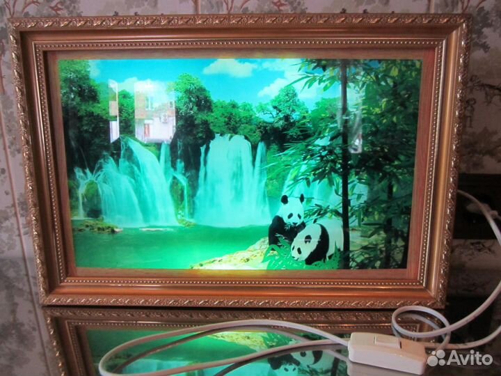 Картина - светильник