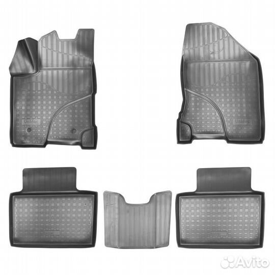Коврики салона для LADA vesta (2015)