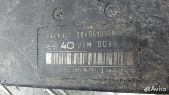 Блок комфорта 284B61871R Renault Megane 3 (08-14)