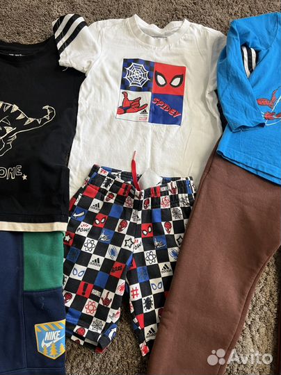 Вещи пакетом на мальчика 110 116
