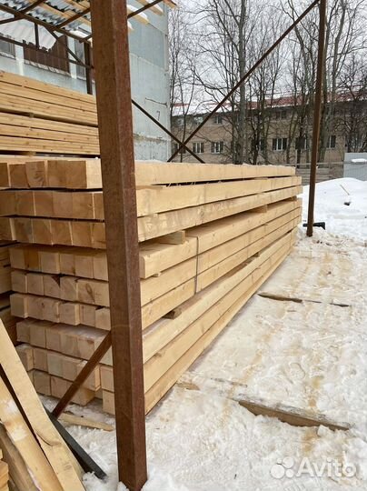 Доска обрезная 40х200х6000мм