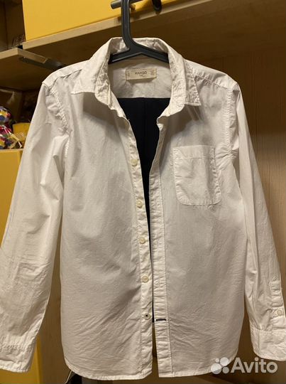 Рубашка Mango, H&M, поло Gap, брюки M&S