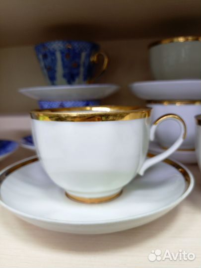 Чайный сервиз Дулево СССР