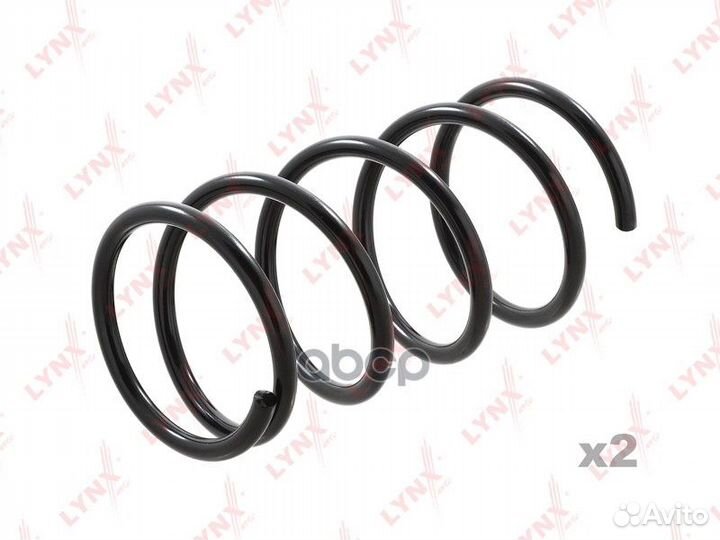 Пружина подвески передняя перед прав/лев