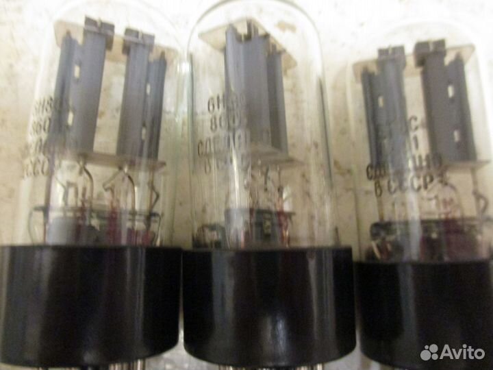 Радиолампы, транзисторы 6Н13С, 6П3С,6П6С,6Н9С и др