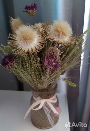 Букеты,сухоцветы