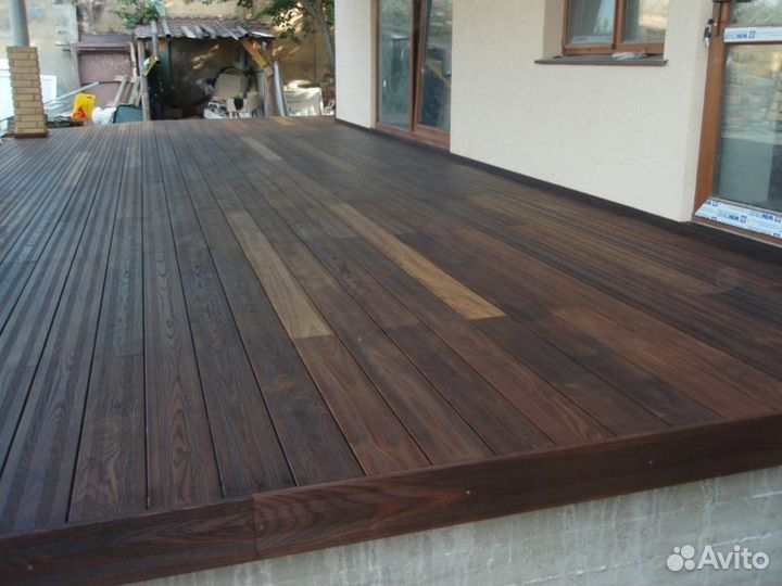 Палубная доска термоясень 25х151