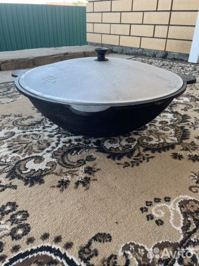 Казан чугунный 22 литра