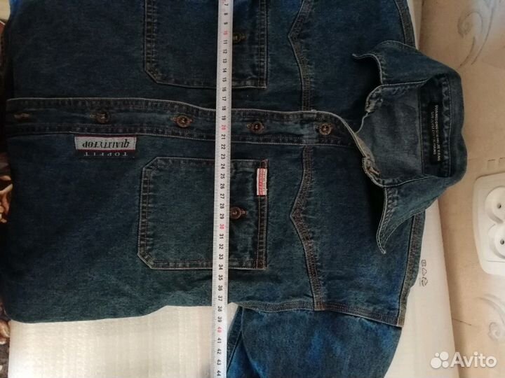 Рубаха джинсовая