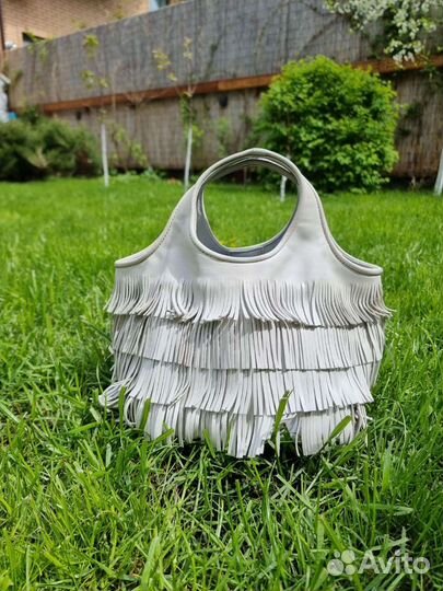 Сумочка Francesco Biasia с бахромой из нат. кожи