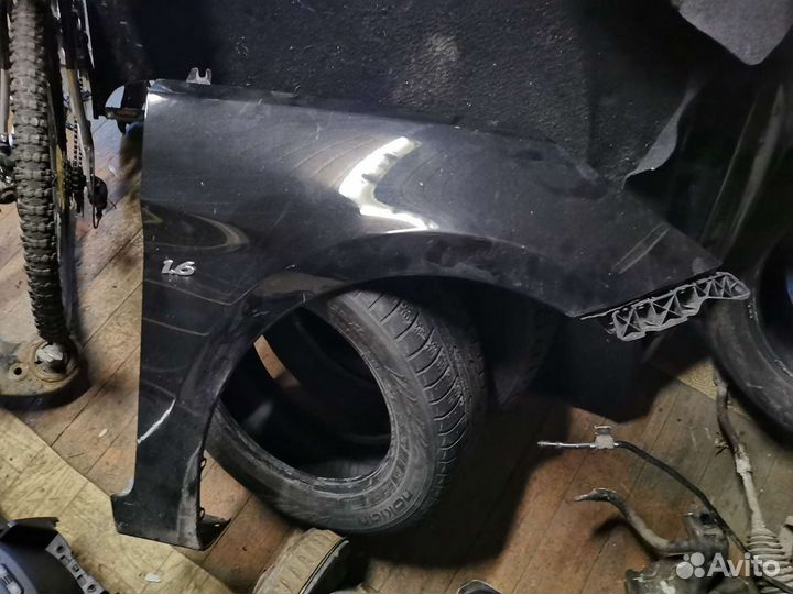 Крыло переднее правое солярис