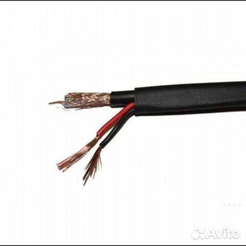 Кабель для систем видеонаблюдения квк-П 2*0.75