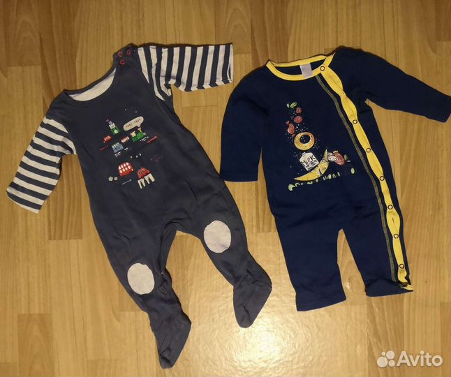 Вещи пакетом для мальчика до года