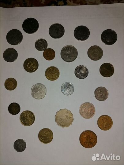 Монеты разные