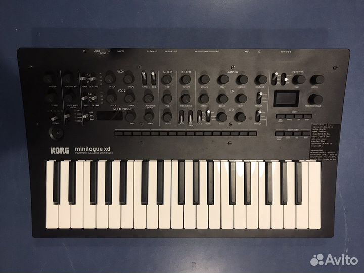 Синтезатор korg minilogue на запчасти