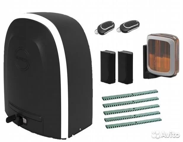 Автоматика для откатных ворот Аlutech