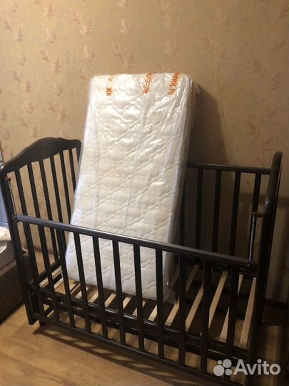 Кроватка детская+Матрас