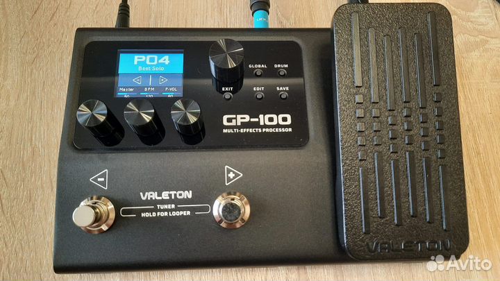 Гитарный процессор valeton gp 100