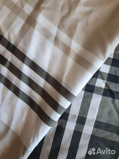 Отрез ткани плащевка Burberry