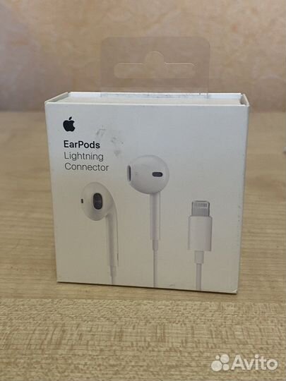 Наушники apple earpods lightning