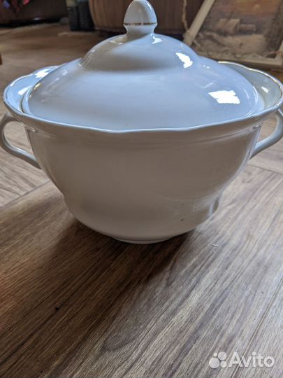 Супница фарфор СССР