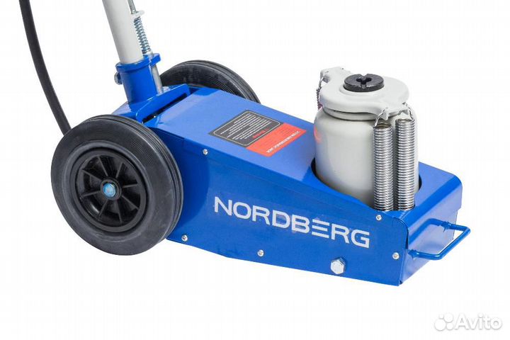 Домкрат подкатной пневмогидравлический, г/п 35 т