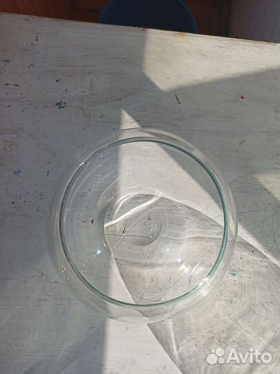 Ваза шаровая стекло 3 л