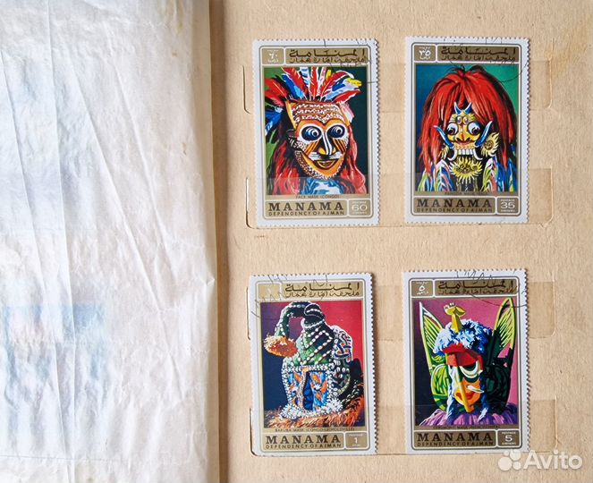 Почтовые марки СССР (83 шт.)