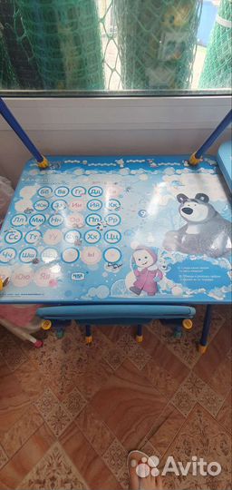 Детский комплект стол+стул