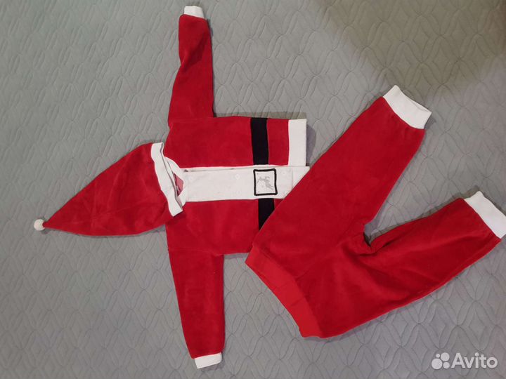 Костюм деда мороза детский