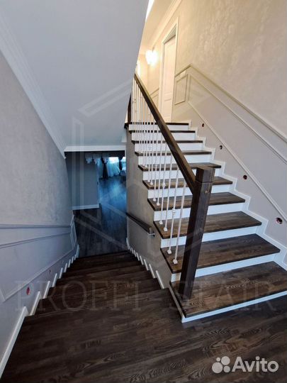 Лестница из ясеня