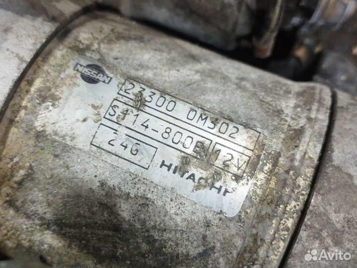 Стартер Nissan Primera p12 qg16 qg18