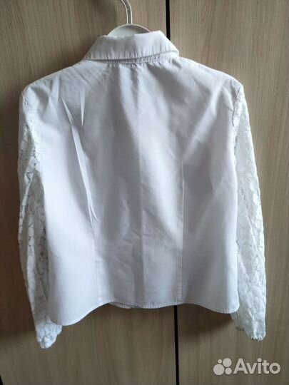 Блузка белая для девочки