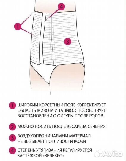 Бандаж послеродовой