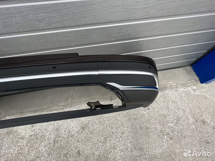 Бампер задний audi q7