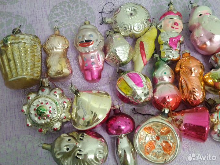 Украшения для новогодней ёлки СССР