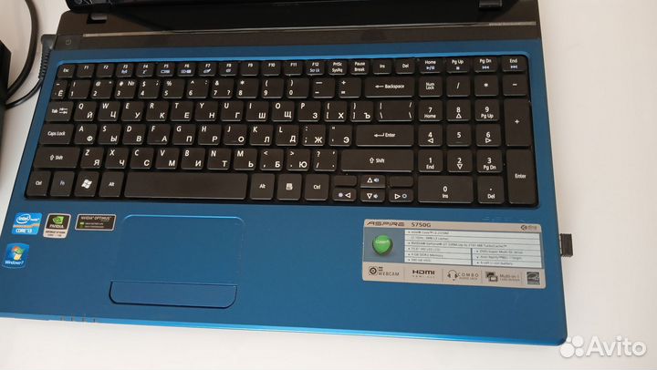 Ноутбук acer aspire