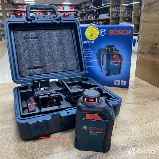 Лазерный уровень Bosch GLL 2-20